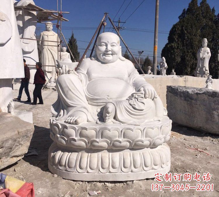 烟台大肚弥勒佛石雕