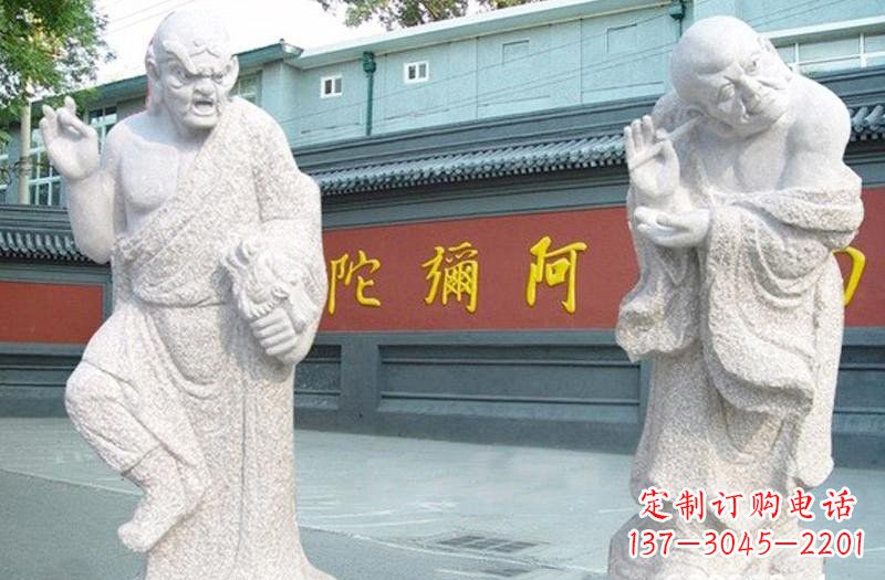 烟台大理石罗汉雕塑佛教精神的象征