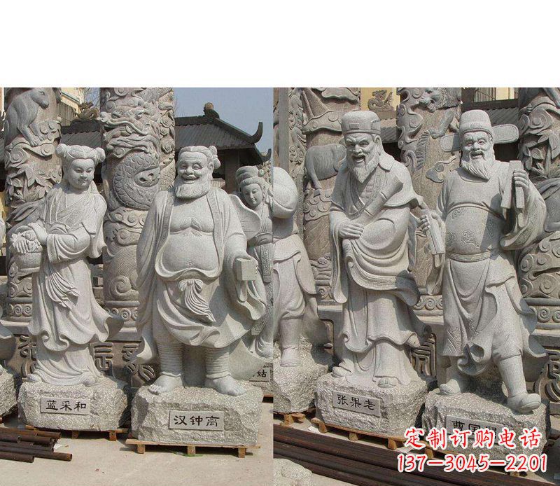 烟台大理石八仙雕塑神秘的艺术之美