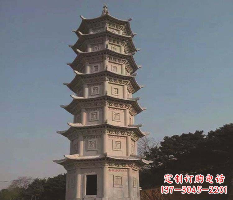 烟台宝塔雕塑大理石的艺术精品