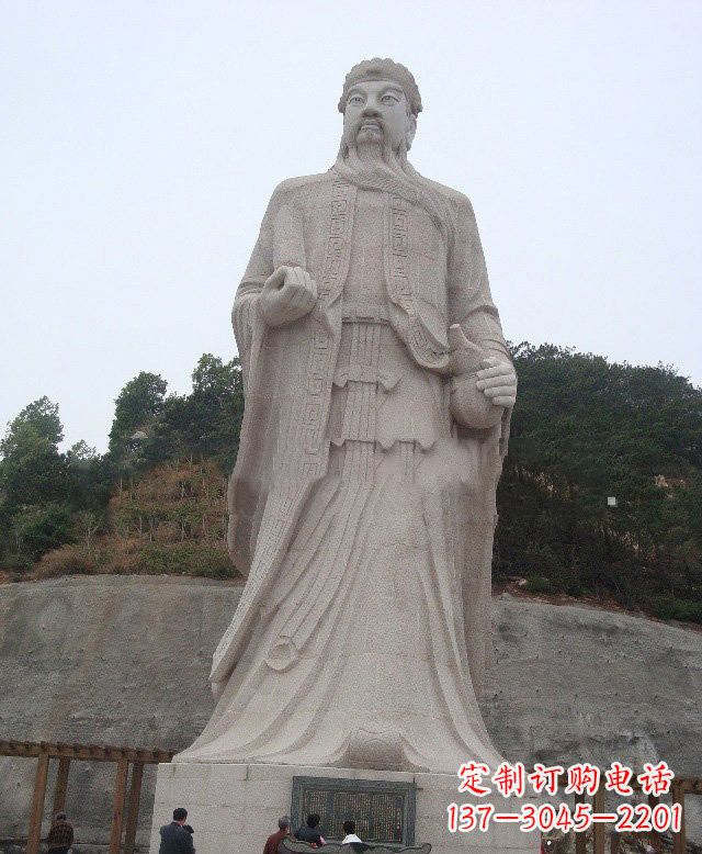 烟台大理石保生大帝神像雕刻之美