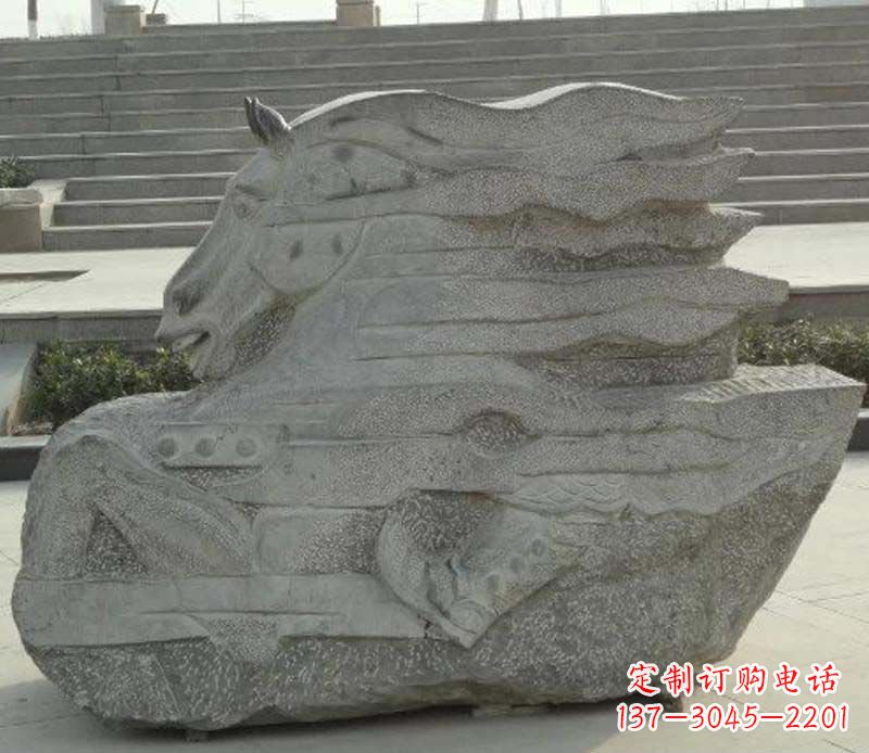 烟台大理石马雕百年传统的精美杰作