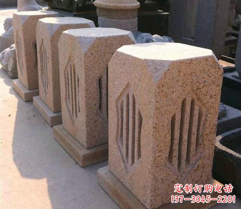 烟台精美的大理石灯雕塑