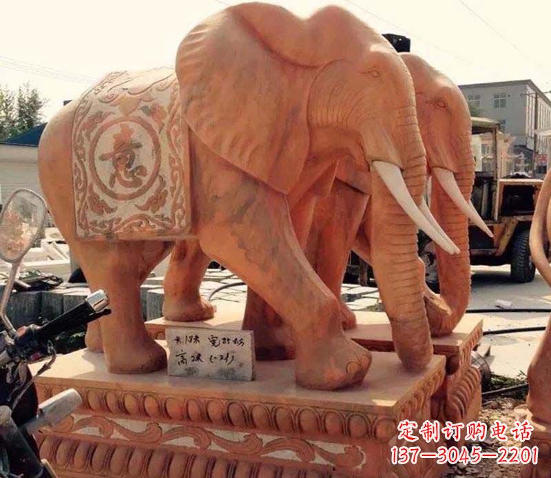 烟台大象雕塑 传承古典文化的艺术精品
