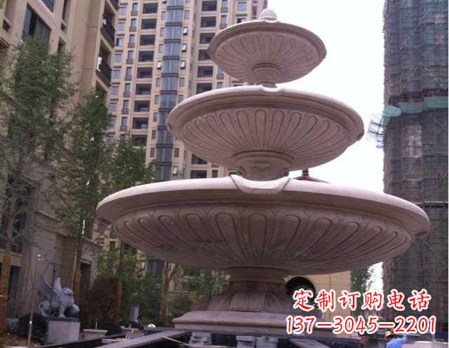 烟台大理石大型喷泉石雕宏伟精美的艺术之作
