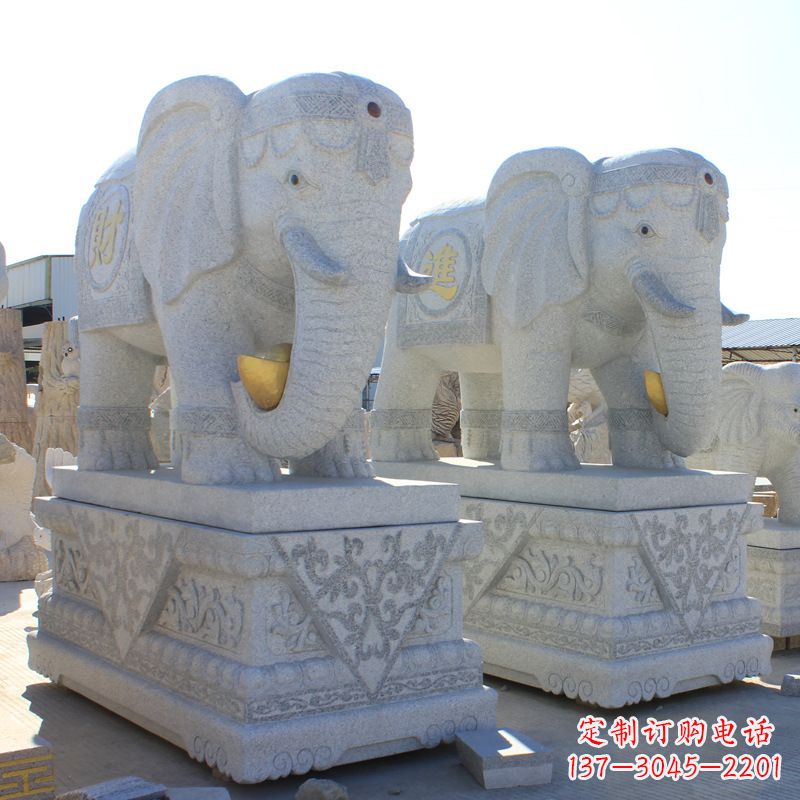 烟台大象雕塑经典之作