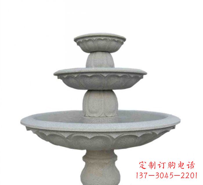 烟台大理石多层喷泉石雕——精美而充满灵性的艺术杰作