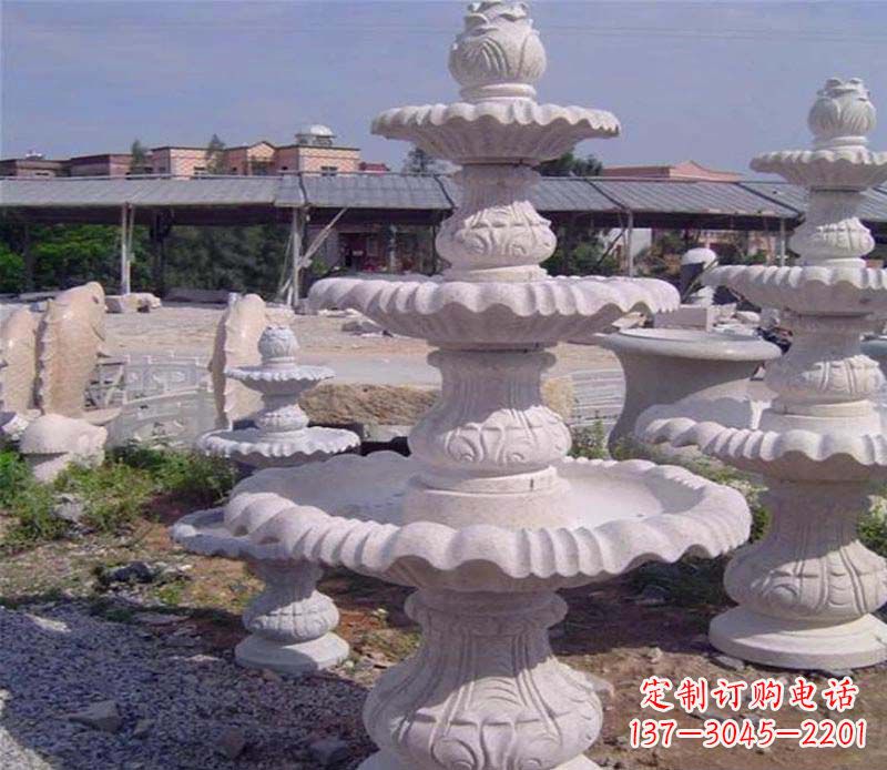 烟台石雕喷泉展现精美的艺术灵感