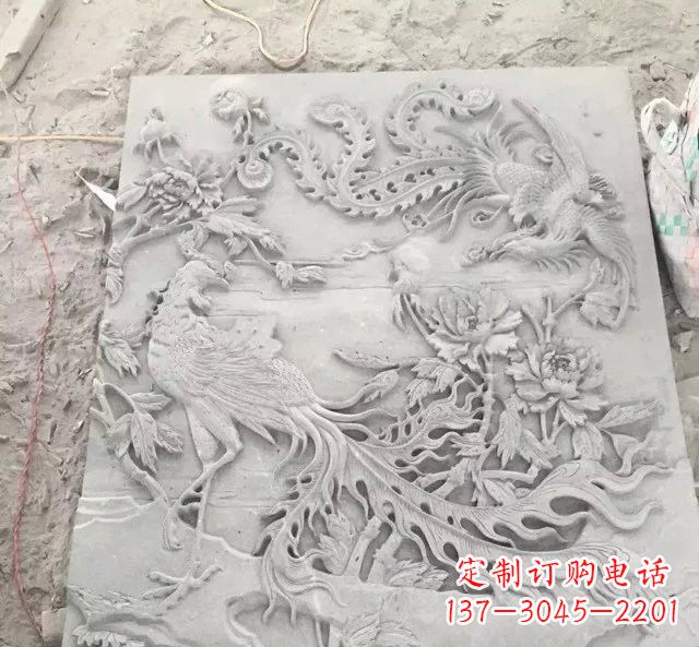 烟台精美的凤凰雕塑