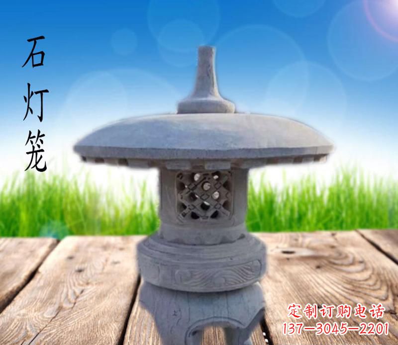 烟台大理石灯笼雕塑