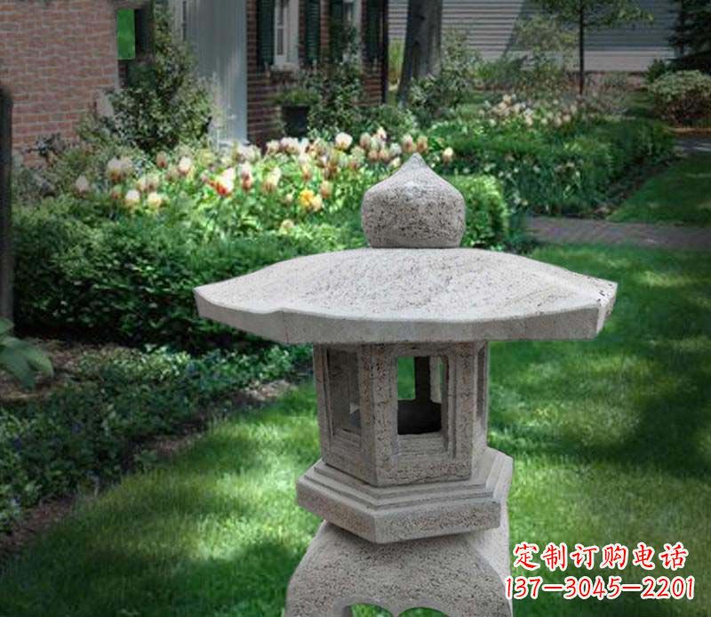 烟台大理石宫灯雕塑