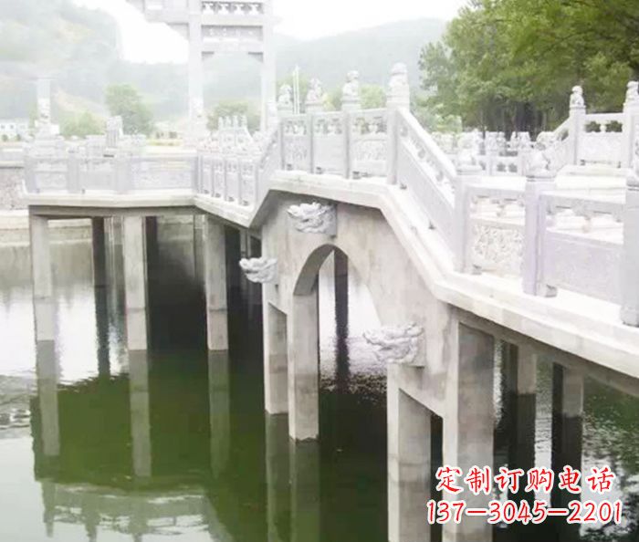 烟台大理石拱桥石雕栏板