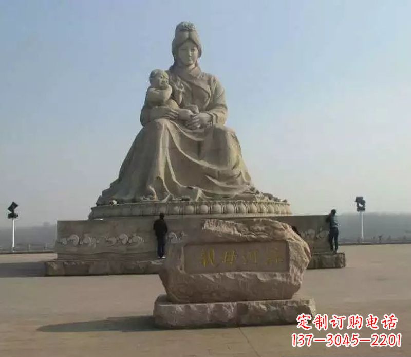烟台大理石母亲精美雕塑