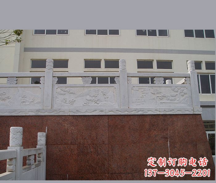 烟台精致美观的大理石栏板雕塑