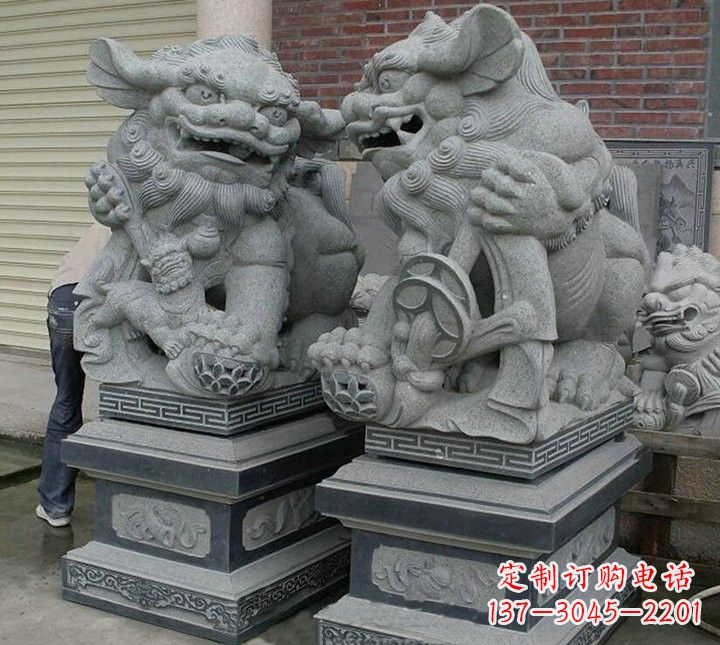 烟台大理石狮子雕塑