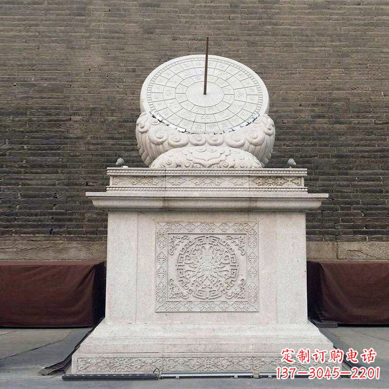 烟台精美石质日晷雕塑