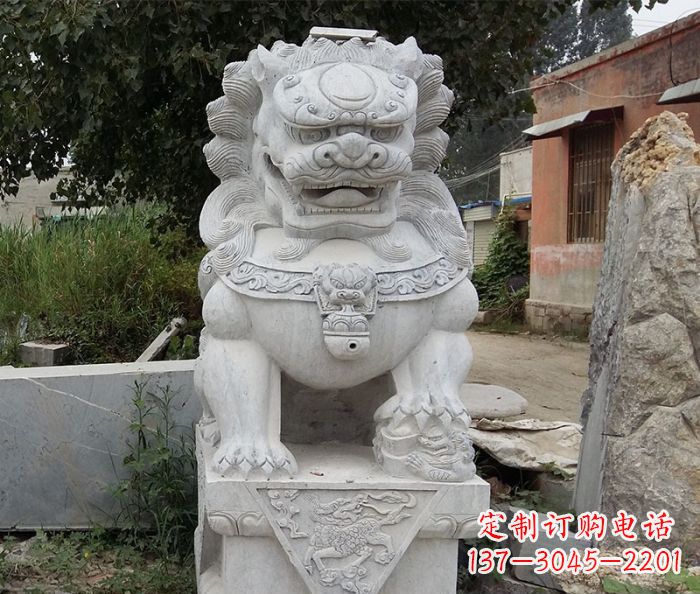 烟台精美狮子雕塑,拥有震撼心灵的魅力