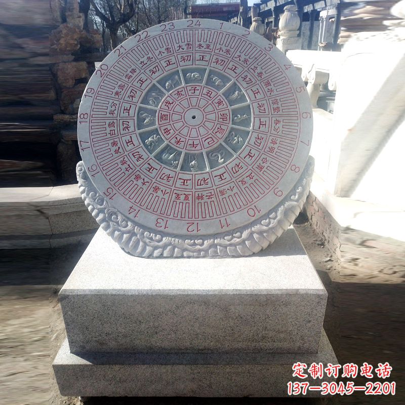 烟台精美大理石日晷雕塑