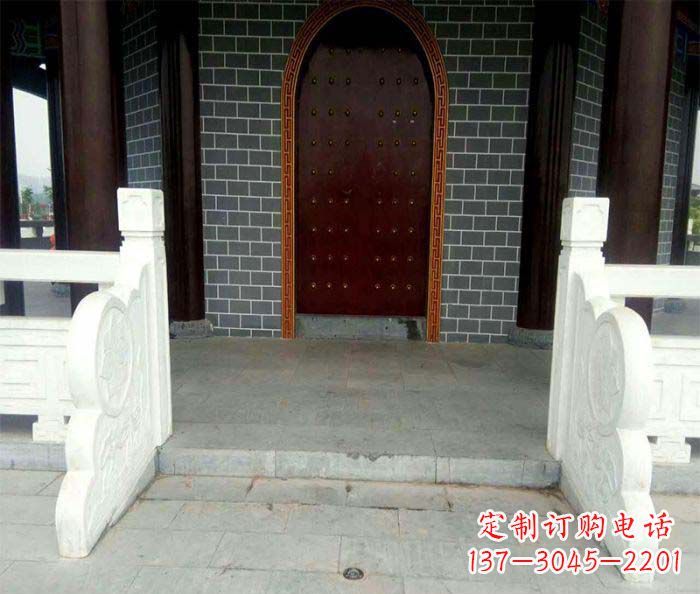 烟台高品质大理石栏板雕塑