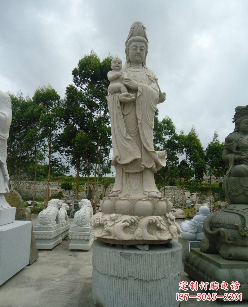烟台大理石观音像