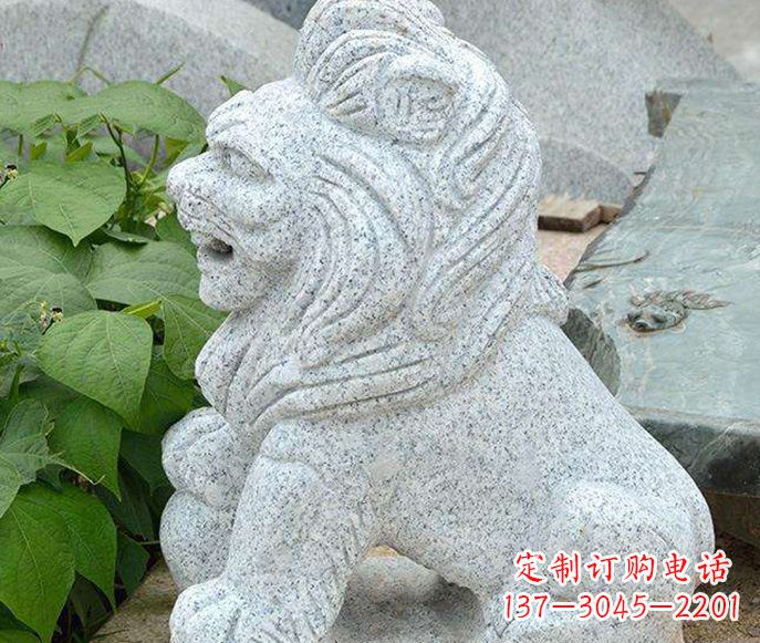 烟台大理石狮子雕塑