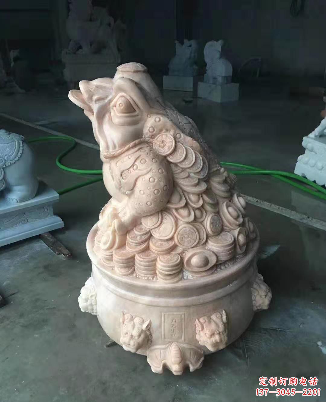 烟台精致石雕动物雕塑
