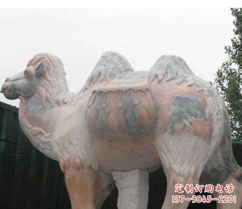 烟台新颖精美的骆驼石雕