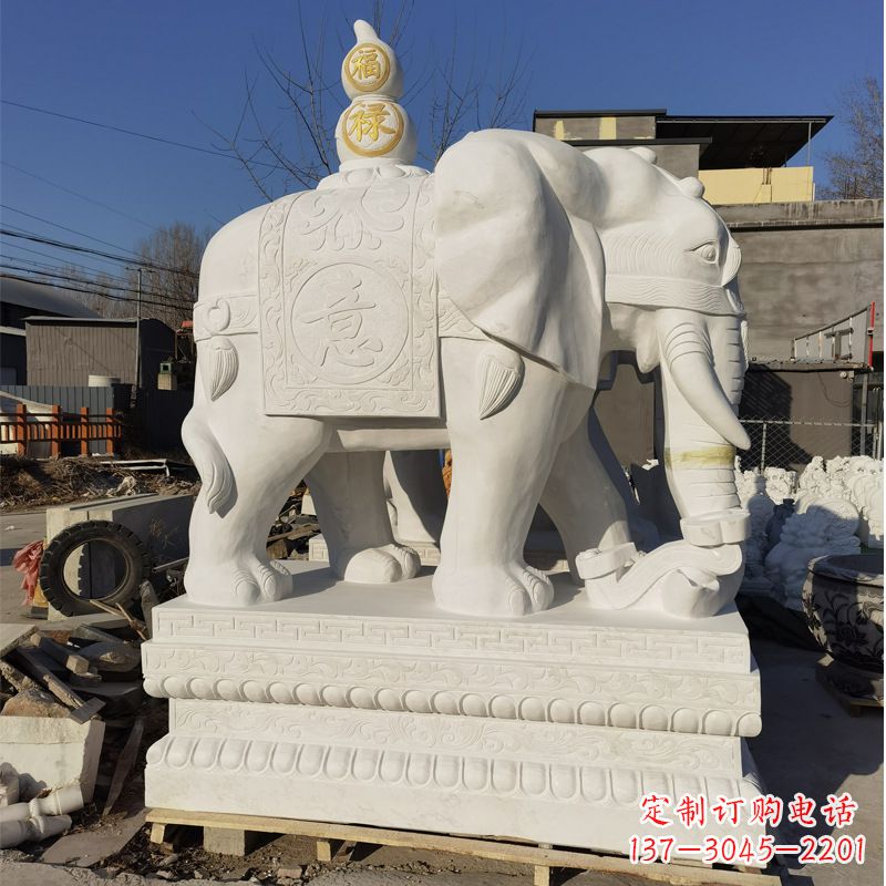 烟台大象石雕——永恒传承