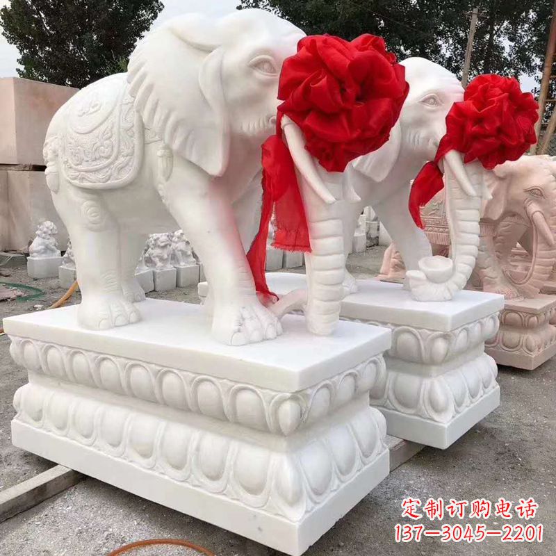 烟台大象石雕塑