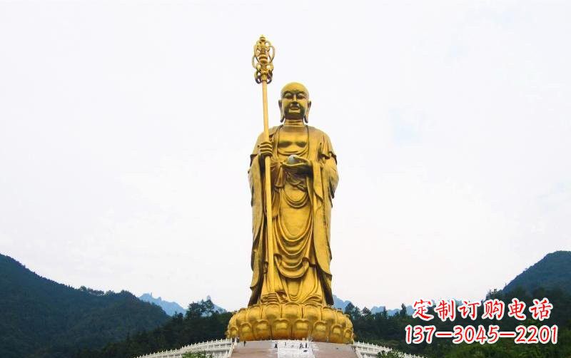 烟台大型地藏菩萨铜雕