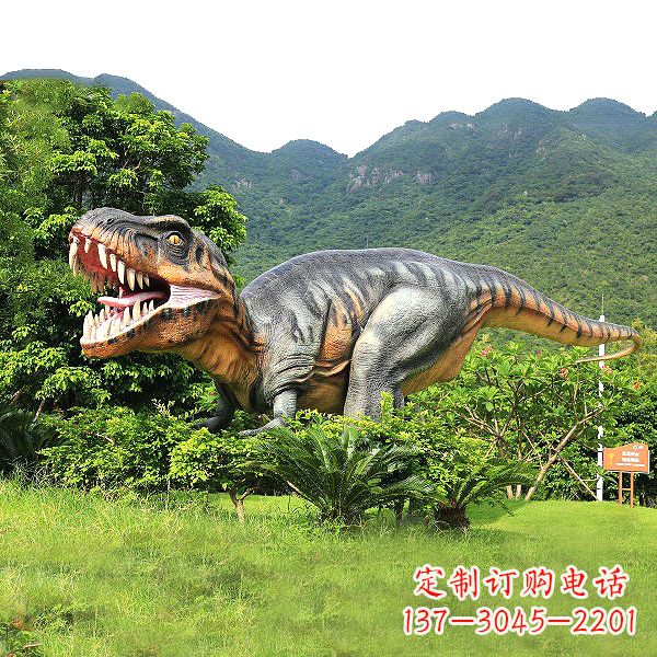 烟台大型仿真恐龙公园雕塑