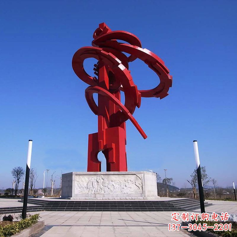 烟台精美龙形不锈钢景观雕塑