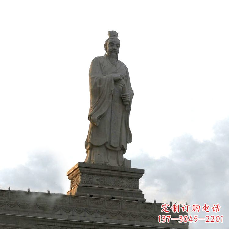 烟台精美纯手工孟子雕塑,传承历史文化