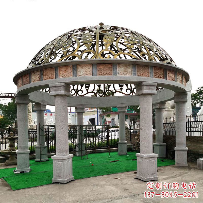 烟台中领雕塑凉亭雕塑定制