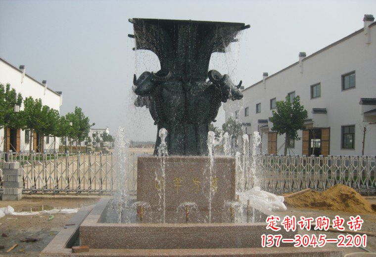 烟台精美铜制喷泉雕塑