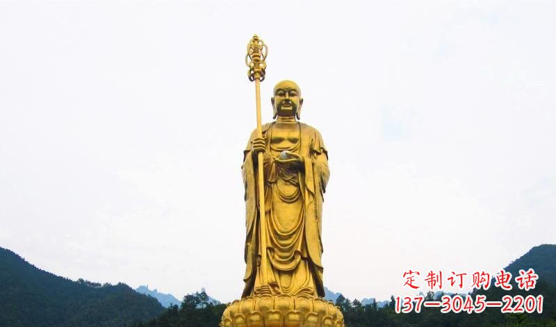 烟台定制大型铜佛像雕塑