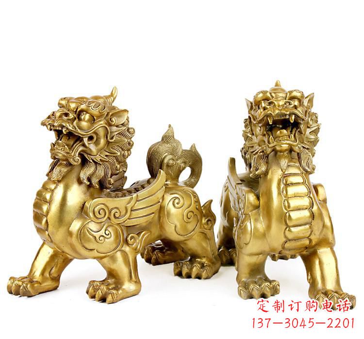 烟台大型铜雕貔貅