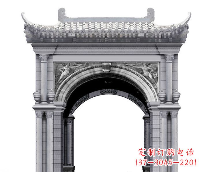 烟台牌坊雕塑，精美绝伦，点缀品质生活
