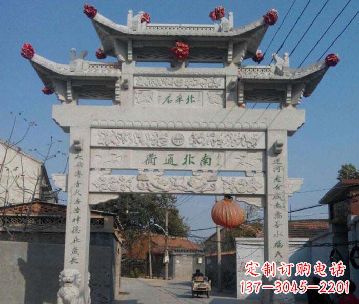烟台优质大理石牌坊雕塑