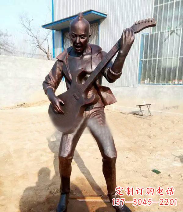 烟台音乐传奇——吉他雕塑