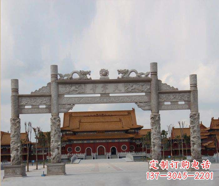 烟台牌楼雕塑中领雕塑为您打造独一无二的彰显个性的艺术品