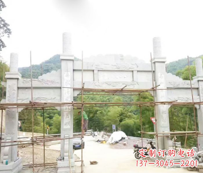 烟台专业牌坊雕塑定制