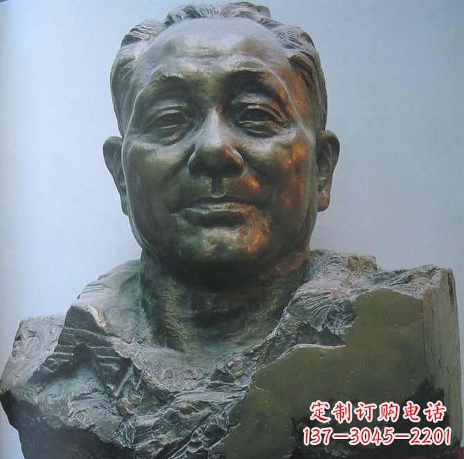 烟台邓小平名人胸像铜雕