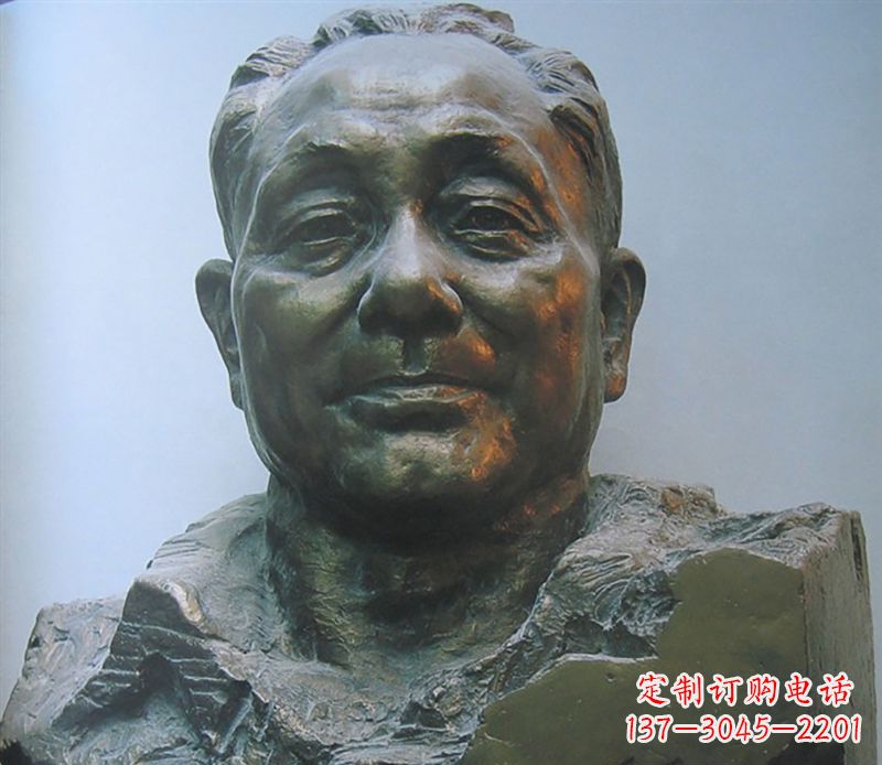 烟台邓小平铜伟人校园名人铜雕