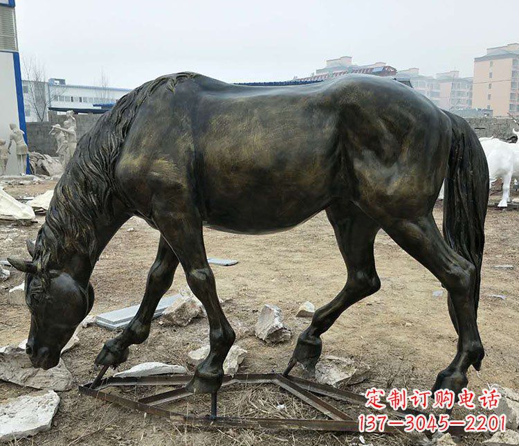 烟台活力玻璃钢仿铜动物雕塑