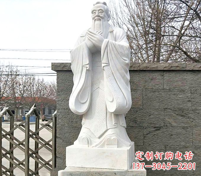 烟台雕塑孔子头像