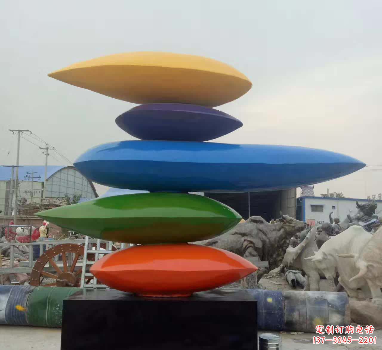 烟台中领雕塑 | 不锈钢罗汉雕塑