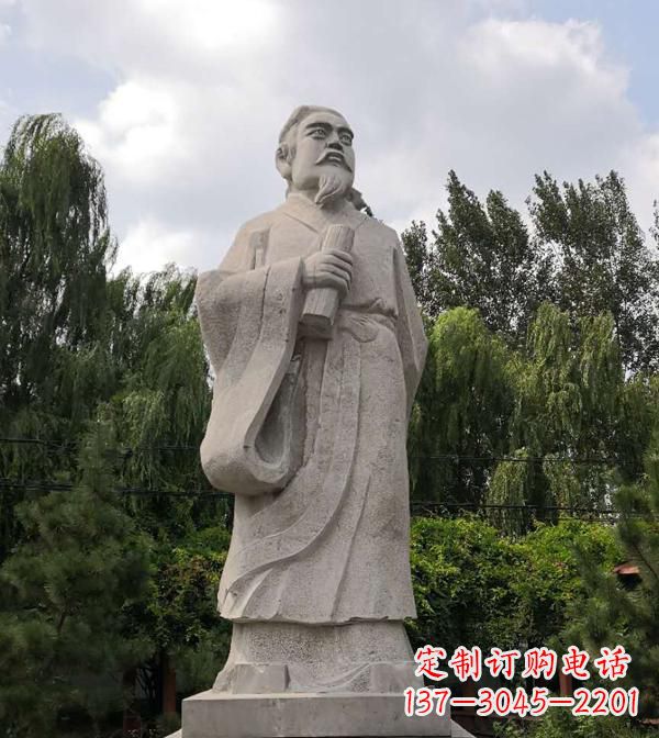 烟台中国古代历史名人雕塑