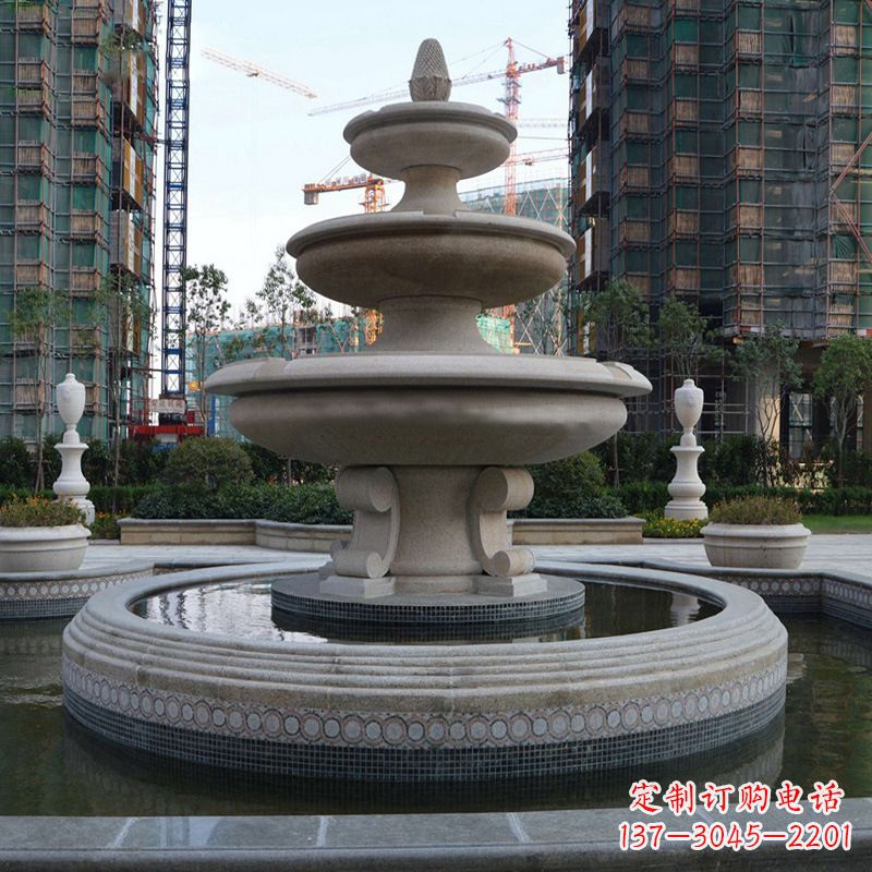 烟台东阳石雕喷泉水景