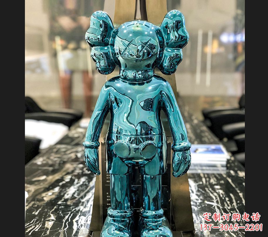 烟台不锈钢机器人雕塑
